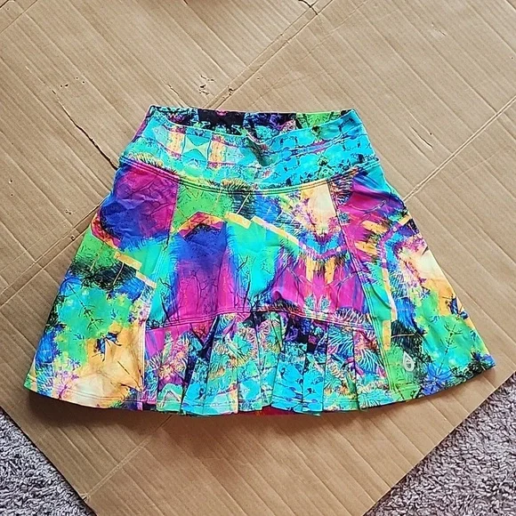 Donajo vibrant colorful skort-1 - Picture 1 of 8